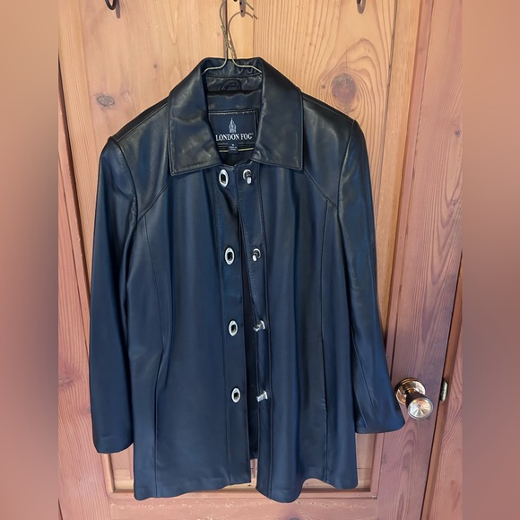 Vintage London Fog Leather Jacket - Picture 1 of 3